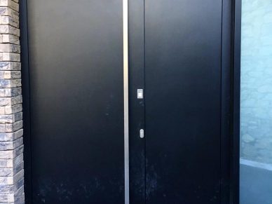 луксозни алуминиеви входни врати